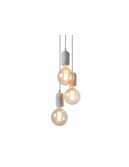 Azzardo VOLTA 3 3xE27 Concrete Pendant AZ2385