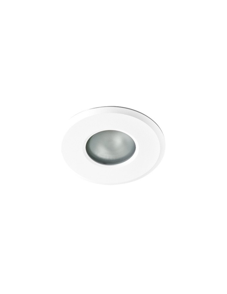 Flush-mounted hermetic lamps - Azzardo OSCAR IP44 WHITE 1xGU10 Recessed White IP44 AZ1714 - product kolory-swiatla.pl 1