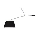 Pendant lamps with lampshade - AZzardo Barcelona Pendant Black 1xE27 MD2355-LA BK - product 1