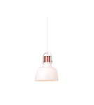 Single pendant lamps - Azzardo DARLING 1 GLASS 1xE27 Pendant White AZ2143 - product 1