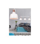 Single pendant lamps - Azzardo DARLING 1 GLASS 1xE27 Pendant White AZ2143 - product 2