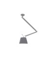 AZzardo ZYTA S 1xE27 ALU AZ2298 + Lampshade 30cm Pendant