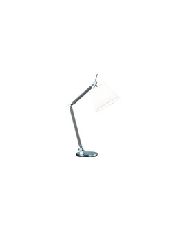 AZzardo ZYTA S Desk Alu/WH 1xE27 MT2300-S Alu/WH