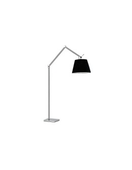 AZzardo ZYTA FLOOR Floor Alu/BK 1xE27 ML2300-L Alu/BK