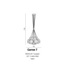 Pendant lamps - Azzardo CARRON 7 COPPER 7xE27 Copper Pendant AZ2142 - product 3