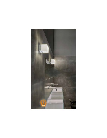 Azzardo MIL 1xLED Sufitowa Biały/Chrom IP44 AZ2067 - produkt 2