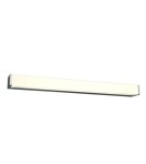 Bathroom wall lamps - Azzardo PETER 90 3000 CHROME 1xLED Wall mounted chrome IP44 AZ2086 - product 1