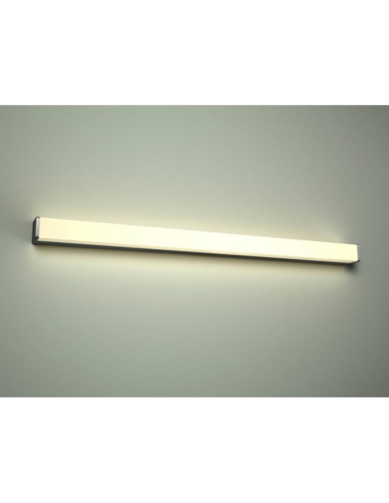 Bathroom wall lamps - Azzardo PETER 90 4000 CHROME 1xLED Wall mounted chrome IP44 AZ2089 - product kolory-swiatla.pl 2
