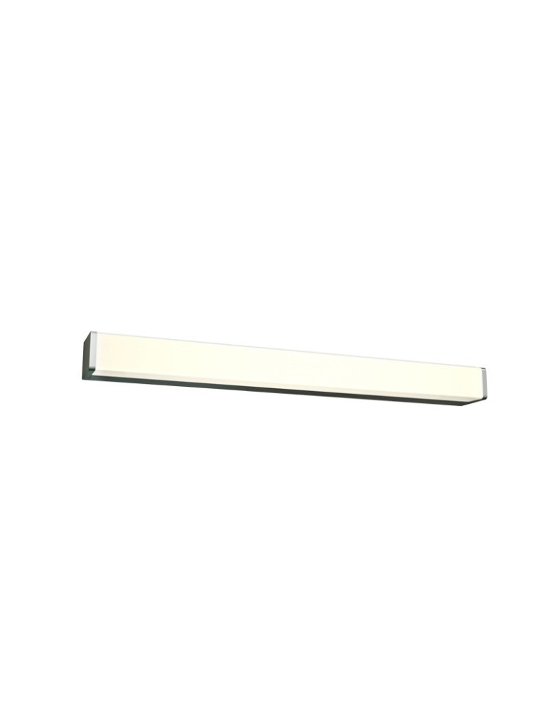 Bathroom wall lamps - Azzardo PETER 60 3000 CHROME 1xLED Wall mounted chrome IP44 AZ2085 - product kolory-swiatla.pl 1