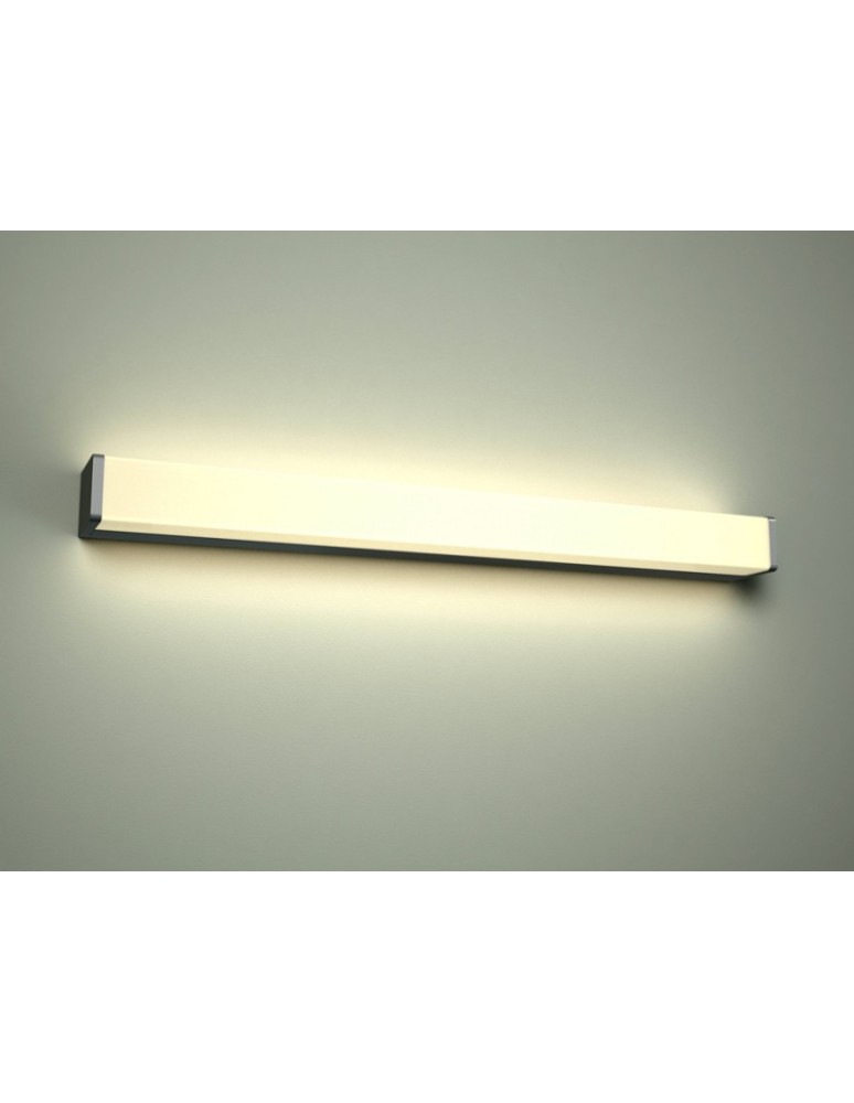 Bathroom wall lamps - Azzardo PETER 60 3000 CHROME 1xLED Wall mounted chrome IP44 AZ2085 - product kolory-swiatla.pl 2