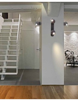 Azzardo PERA 1 SAND WHITE 1xGU10 Reflektor Sufitowy Biały Struktura AZ1244 - produkt 2