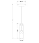 Pendant lamps - Zuma Line WICKLE Pendant Gold 1xE27 PL-15102-GD - product 2