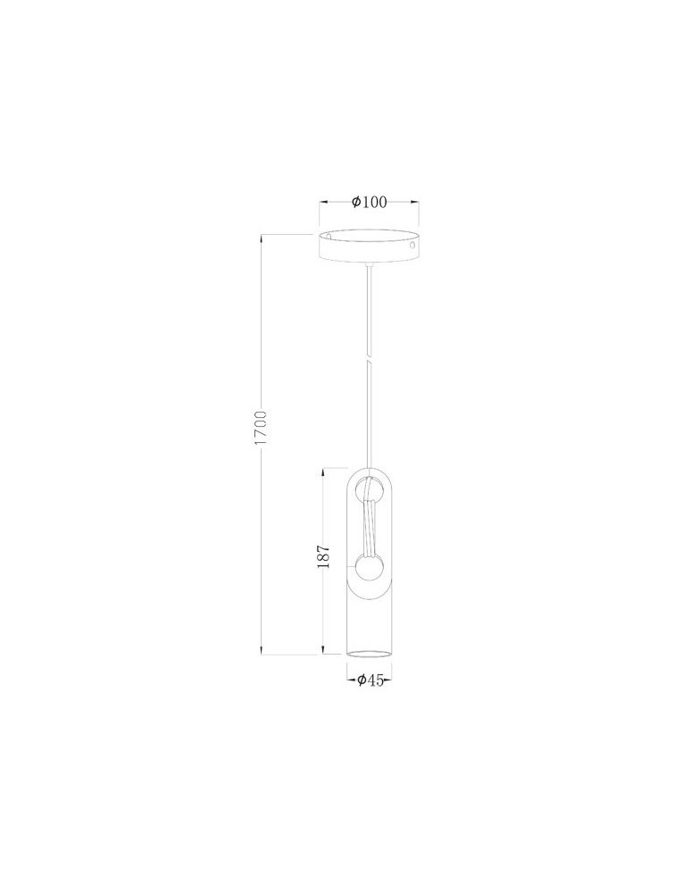 Pendant lamps - Zuma Line WICKLE Pendant Gold 1xE27 PL-15102-GD - product kolory-swiatla.pl 2