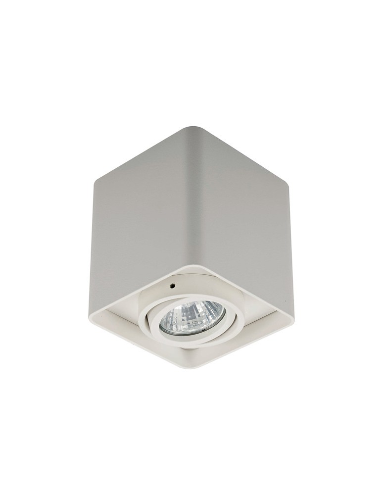 Ceiling luminaires for replaceable light source - Zuma Line QUADRY SL 1 White 1xGU10 20039-WH - product kolory-swiatla.pl 1