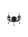 View Zuma Line MAGNOLIA Wall lamp Black 2xE14 RLB94016-2B