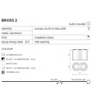 Ceiling luminaires for replaceable light source - Azzardo BROSS 2 BLACK 2xGU10 Surface Mounted Black AZ2136 - product 3