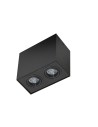 Azzardo ELOY 2 BLACK/BLACK 2xGU10 Surface Mounted Black AZ2138