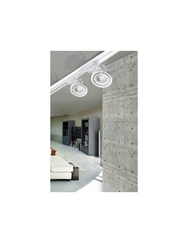 Azzardo JERRY TRACK WHITE 1xES111 Spotlight For Busbar 3F White AZ2459 - product 2