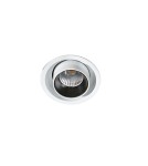 Recessed ceiling spotlights - Azzardo LUNA 15W DIMM WHITE 1xLED Recessed White/Black AZ2828 - product 5