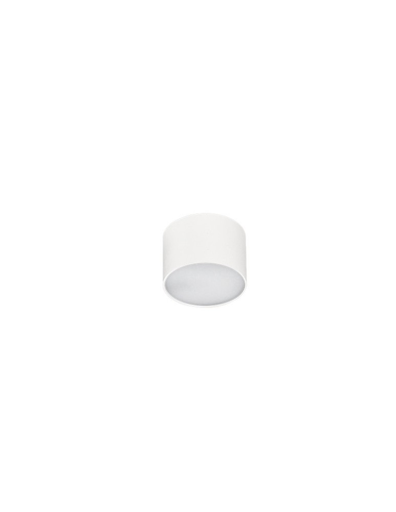 Round Plafonds - Azzardo MONZA R 8 3000K WH 1xLED Ceiling White AZ2253 - product kolory-swiatla.pl 1