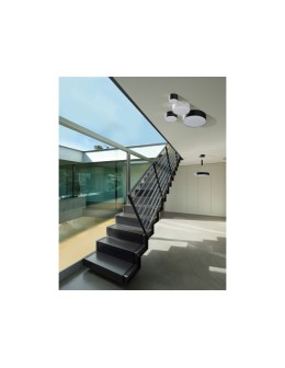 Azzardo MONZA R 22 3000K BK 1xLED Sufitowa Czarny AZ2263 - produkt 2