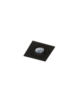 Azzardo CARO SQUARE BLACK 1xGU10 Wpuszczana Czarny AZ2434