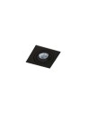 Azzardo CARO SQUARE BLACK 1xGU10 Wpuszczana Czarny AZ2434