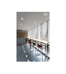 Round flush-mounted lamps - Azzardo CARO ROUND BLACK 1xGU10 Recessed Black AZ2431 - product 2
