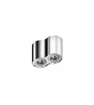 Ceiling luminaires for replaceable light source - Azzardo BROSS 2 CHROME 2xGU10 Surface Mounted Chrome AZ0941 - product 1