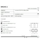 Ceiling luminaires for replaceable light source - Azzardo BROSS 2 CHROME 2xGU10 Surface Mounted Chrome AZ0941 - product 2