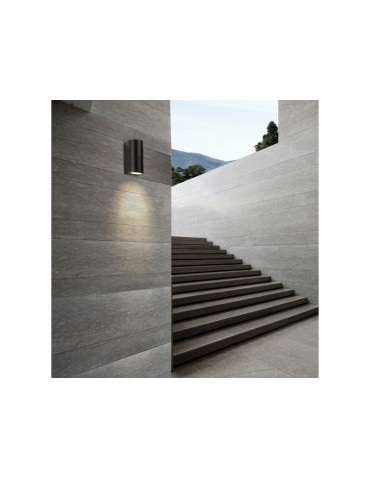 Azzardo RIMINI 2 DGR 2xGU10 Ścienna Ciemny Szary IP54 AZ2178 - produkt 2