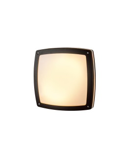 Azzardo FANO SQUARE 1xLED Ścienna Ciemny Szary IP54 AZ2186