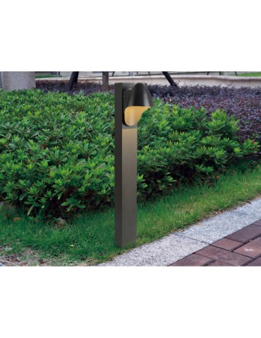 Azzardo MATERA 600 1xGU10 Słupek Zewnętrzny Ciemny Szary IP54 AZ2185 - produkt 2