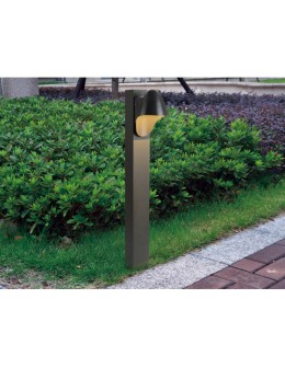 Azzardo MATERA 600 1xGU10 Słupek Zewnętrzny Ciemny Szary IP54 AZ2185 - produkt 2