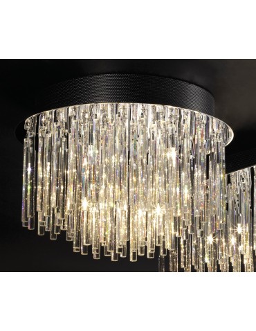 ITALUX Spillo Plafond 10xG4 MX51113-10B