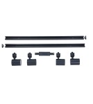 Ready-made rail kits - Light Prestige Snow SET 1F black GU10 black LP-737 BK SET - product 2