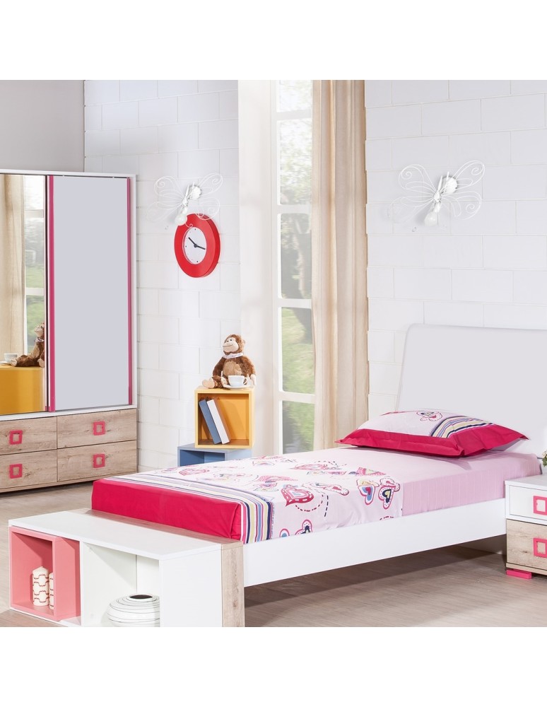 Children's wall lamps - Milagro MOTYL 2 WHITE 1 x E27 MLP5331 - product kolory-swiatla.pl 4