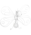 Children's wall lamps - Milagro MOTYL 2 WHITE 1 x E27 MLP5331 - product 8