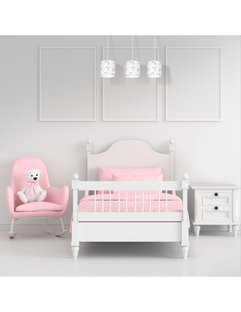 Children's pendant lamps - Milagro UNICORN 3xE27 pendant lamp MLP4942 - product kolory-swiatla.pl 2
