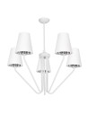 Milagro Żyrandol VICTORIA WHITE 5xE27 MLP4918