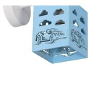 Children's wall lamps - Milagro Wall lamp RALLY BLUE 1xE27 60W MLP64800 - product 3