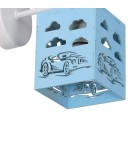Children's wall lamps - Milagro Wall lamp RALLY BLUE 1xE27 60W MLP64800 - product 4
