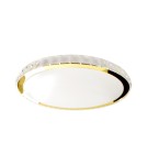 Ceiling lamps with crystals - Milagro Layla Gold 33W dimmable plafond + remote control ML8130 - product 6