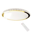 Ceiling lamps with crystals - Milagro Layla Gold 50W dimmable plafond + remote control ML8131 - product 2