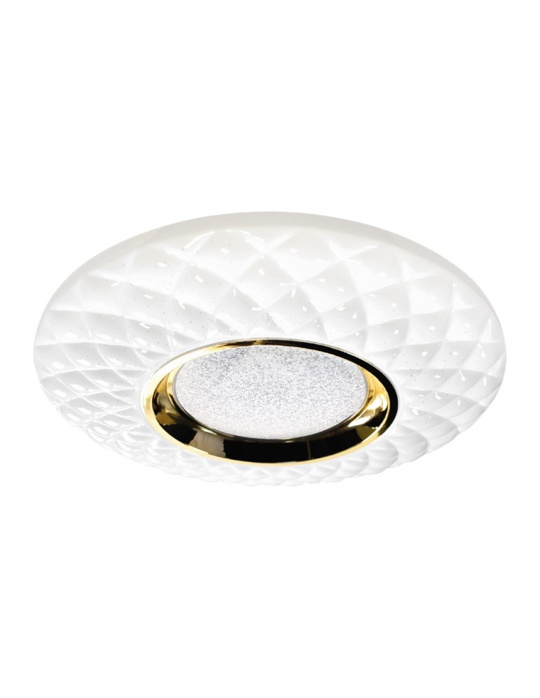 Glamour ceiling lamps - Milagro Plafond TOKYO GOLD 24W Ø400 mm + Remote control ML7908 - product kolory-swiatla.pl 6
