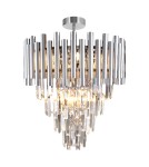 Ceiling lamps with crystals - Milagro Plafond MADISON CHROME 9xE14 ML8805 - product 1