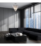 Ceiling lamps with crystals - Milagro Plafond MADISON CHROME 9xE14 ML8805 - product 4