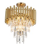 Ceiling lamps with crystals - Milagro Plafond MADISON GOLD 9xE14 ML8806 - product 6