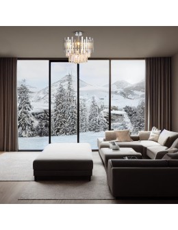 Milagro Plafon ASPEN CHROME 6xE14 ML8809 - produkt 2