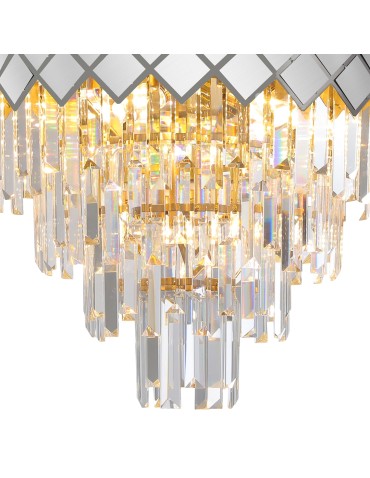 Milagro Plafond CARISMA CHROME 9xE14 ML8888 - product 2